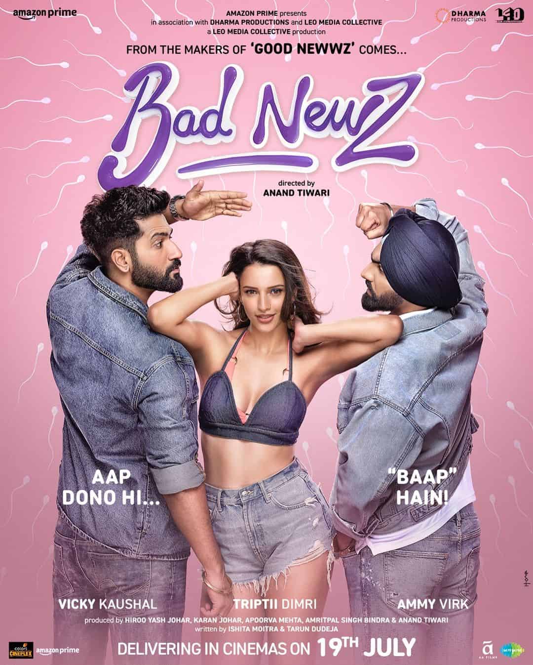 "Bad Newz" Trailer Release: Unraveling the Chaos as It Promises Laughter and Love