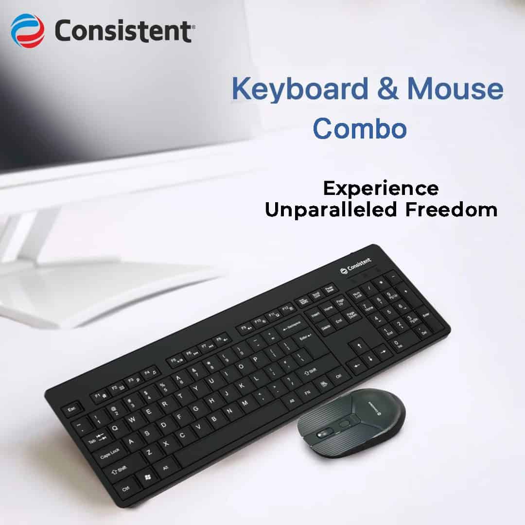 Consistent Infosystems Launches New Range of Wired/Wireless Keyboards and Mice