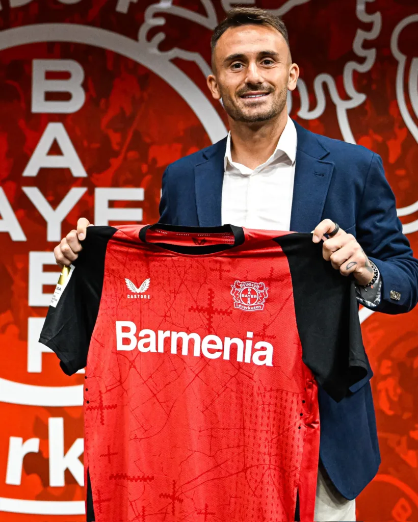 Aleix Garcia Bayer Leverkusen
