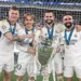 Most Champions League trophies: Real Madrid Kroos, Modric, Nacho and Carvajal