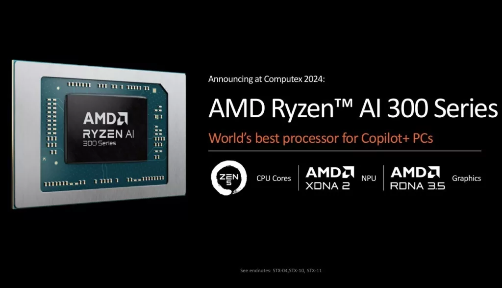 AMD unveils groundbreaking Ryzen AI 300 Series Processors at COMPUTEX 2024