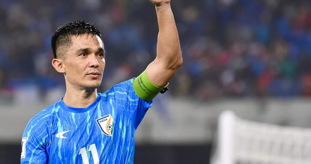 Sunil Chhetri India vs Kuwait