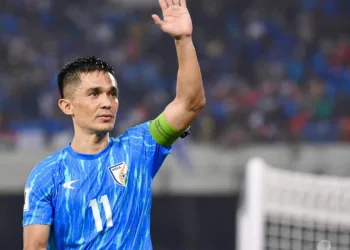 Sunil Chhetri India vs Kuwait