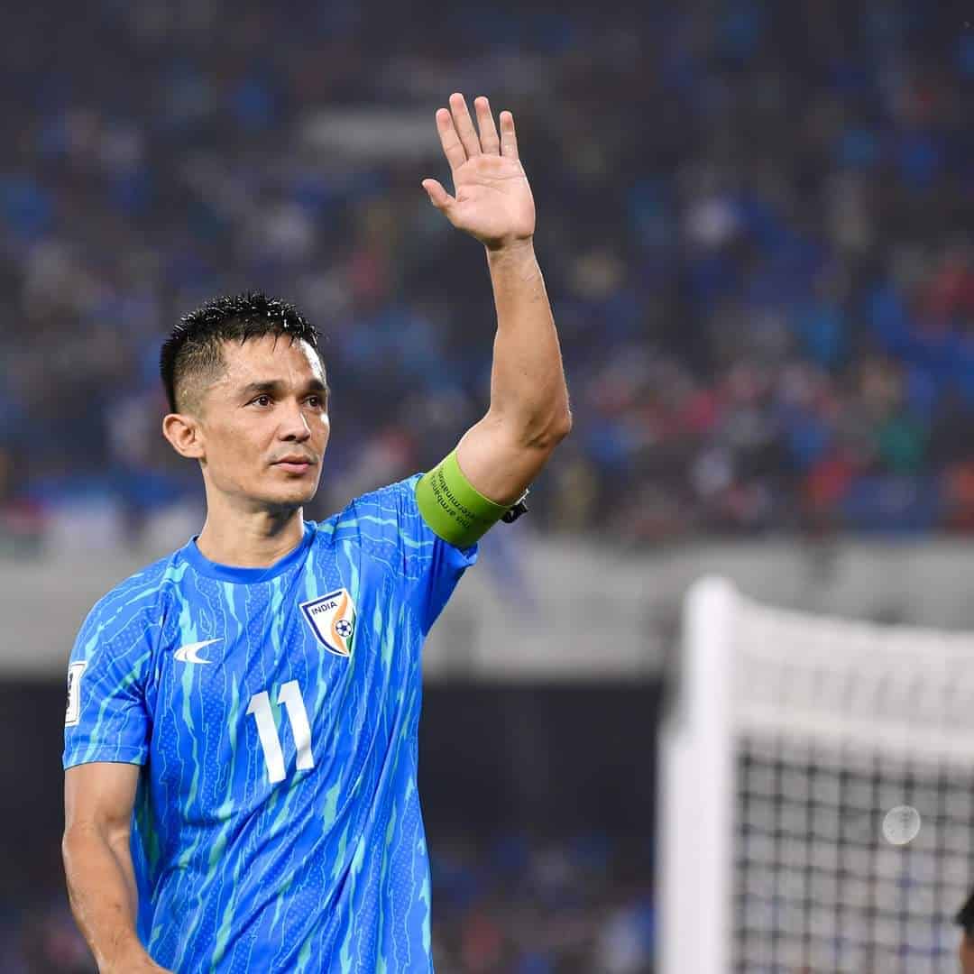 Sunil Chhetri India vs Kuwait