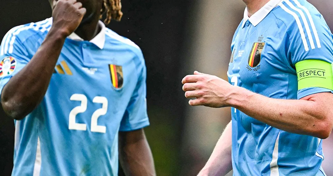 Kevin De Bruyne Jeremy Doku Belgium Euro 2024