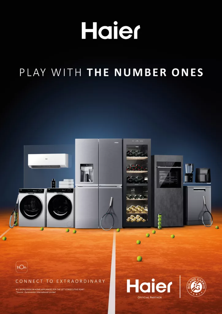 Haier Appliances India Partners with Roland-Garros: Elevating the Game