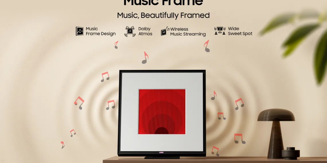 Samsung Unveils Stylish Music Frame in India: A Perfect Blend of Art and Technology