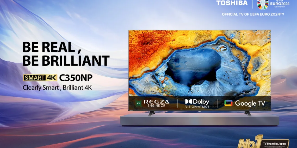 Toshiba Unveils C350NP Smart TV: Elevating Home Entertainment with Cutting-Edge Technology