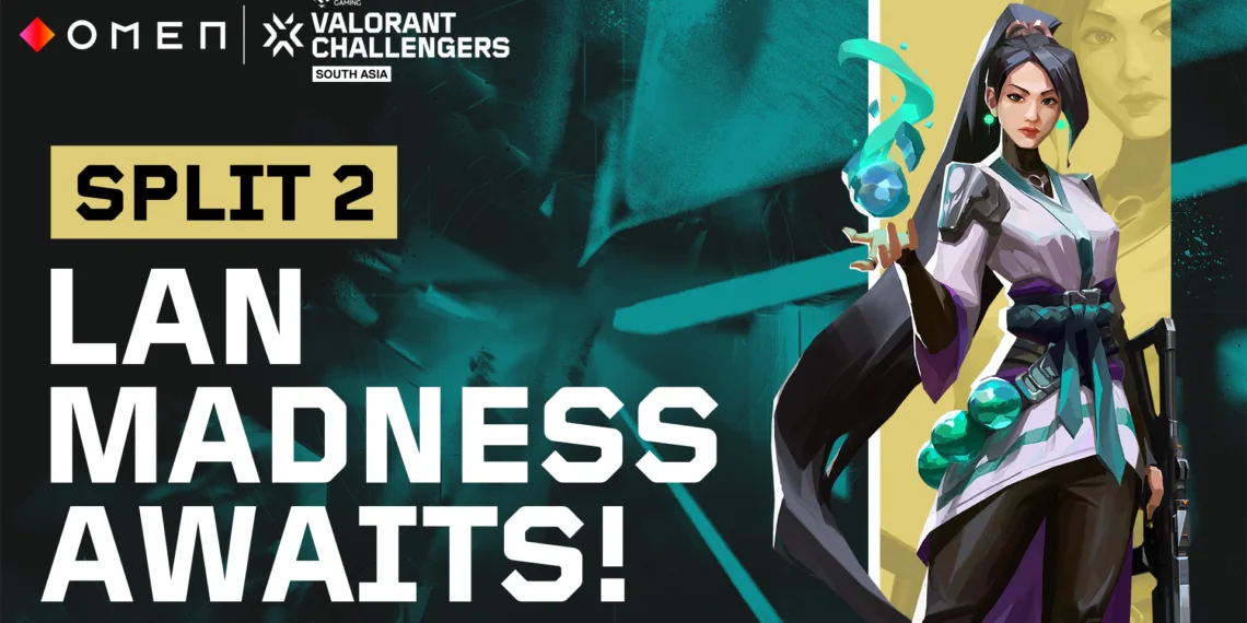 Get Ready for the OMEN VALORANT Challengers South Asia Split 2 LAN Playoffs in Delhi!