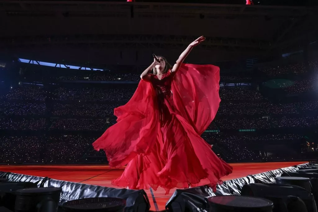 Taylor Swift Performs at the Santiago Bernabeu. Image Credits instagram Real Madrid's Champions League Triumph: Fueled by Strategic Planning and Decisive Actions, How Far Can Their Dominance Take Them?