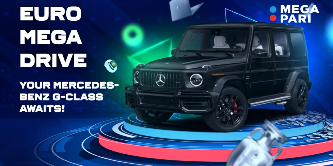 Win a Mercedes-Benz G-Class in Megapari's EURO MEGA DRIVE!