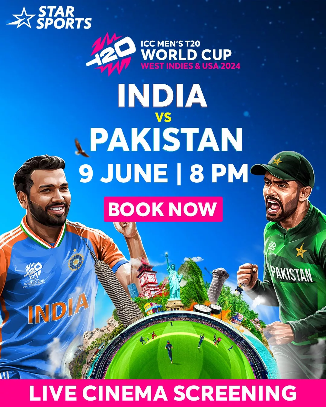 India vs Pakistan – T20 World Cup 2024 : Thrilling Victory for India by 6 Runs