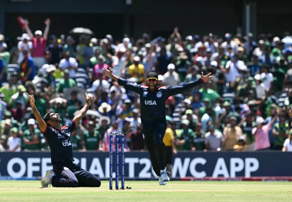 image 6 5 T20 World Cup 2024 - PAK vs USA : USA Defeats Pakistan in Thrilling Super Over in Texas