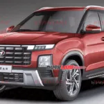 2024 Hyundai Alcazar Facelift SUV Render Based on Latest Spy Shots