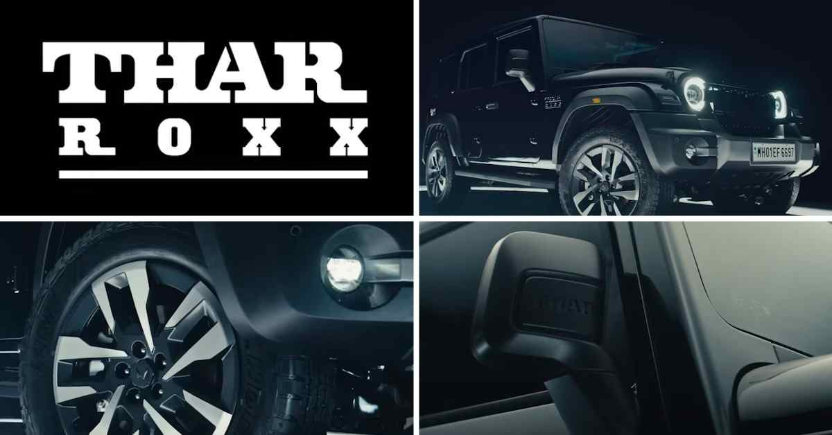 Mahindra Thar ROXX Announced – Official Name for the Thar 5-Door SUV