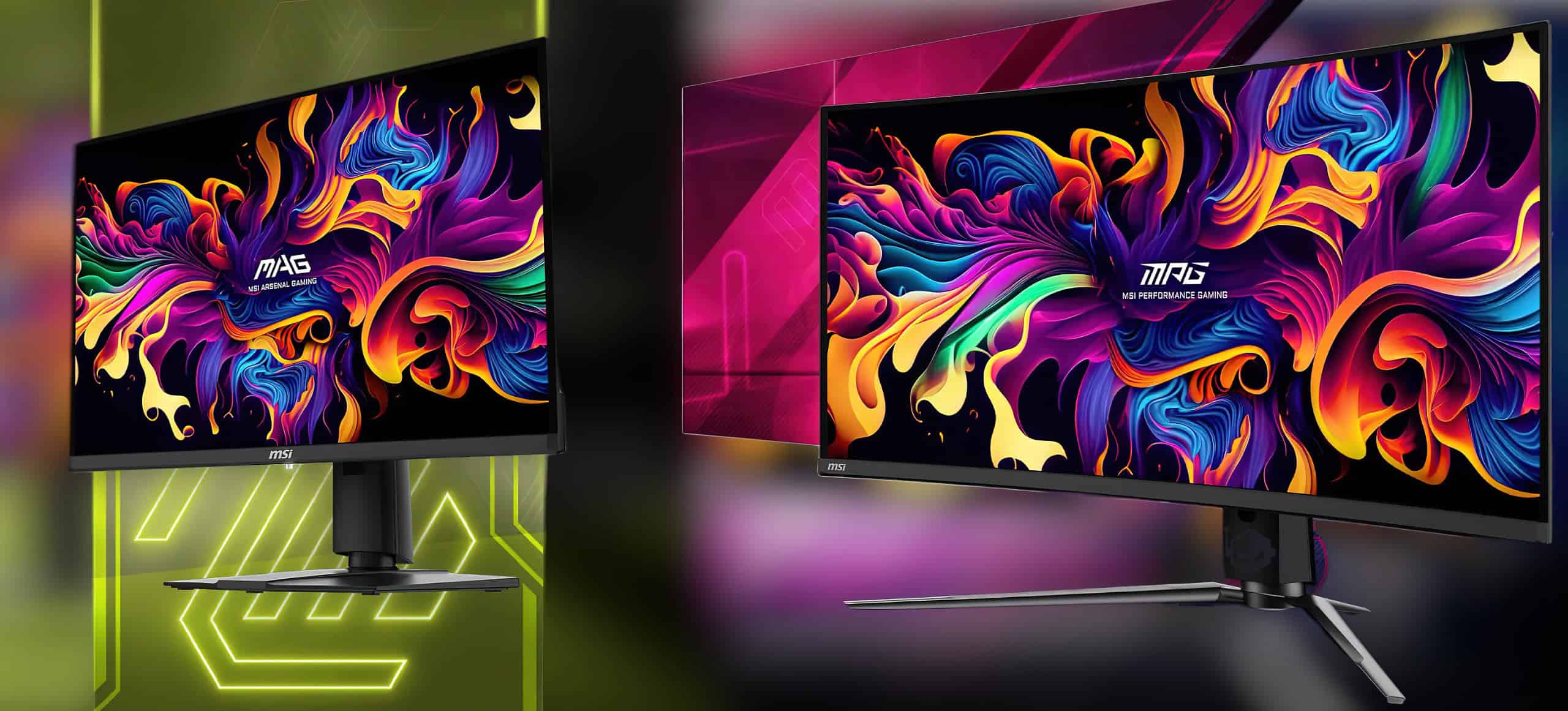 MSI Launches New QD-OLED Gaming Monitors: MPG 341CQPX & MAG 271QPX QD-OLED E2