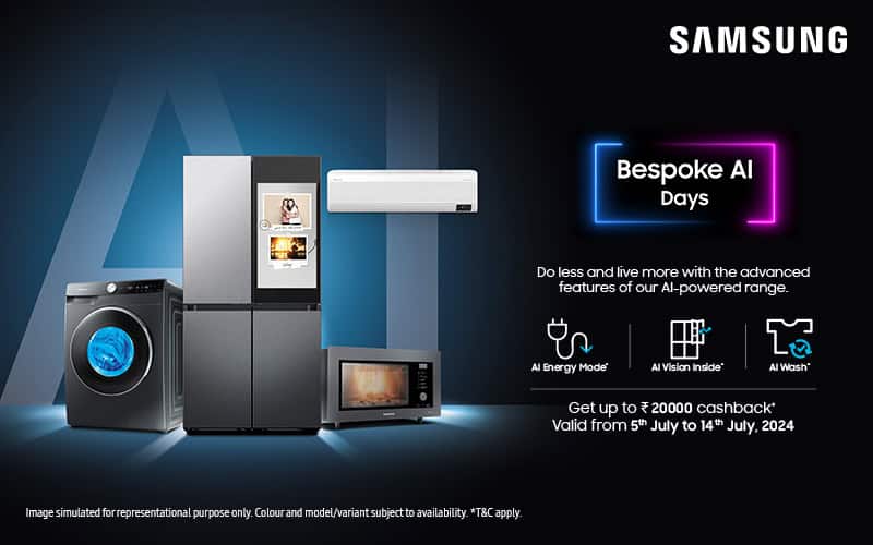 Experience Smart Living with Samsung's Bespoke AI-Powered Digital Appliances
