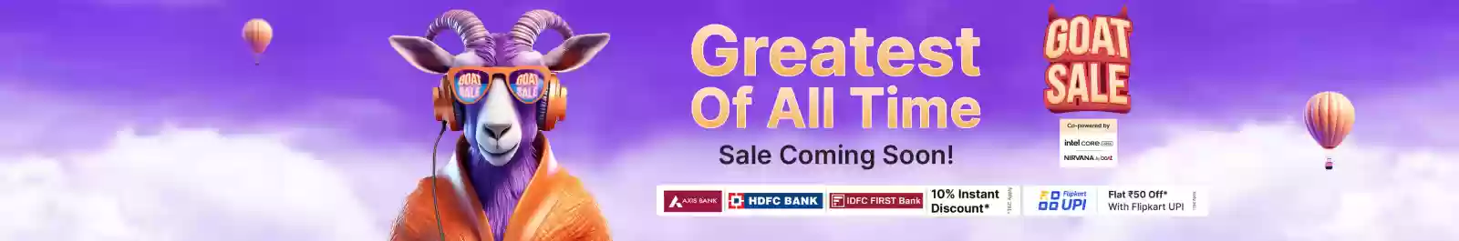 Flipkart announces its first-ever G.O.A.T sale to compete with Amazon Prime Day