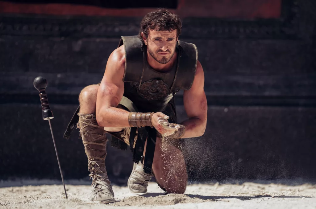 GL2 05931RC2 Gladiator 2 Trailer Released: Paul Mescal, Pedro Pascal, and Denzel Washington Face Off in Ridley Scott's Epic Sequel