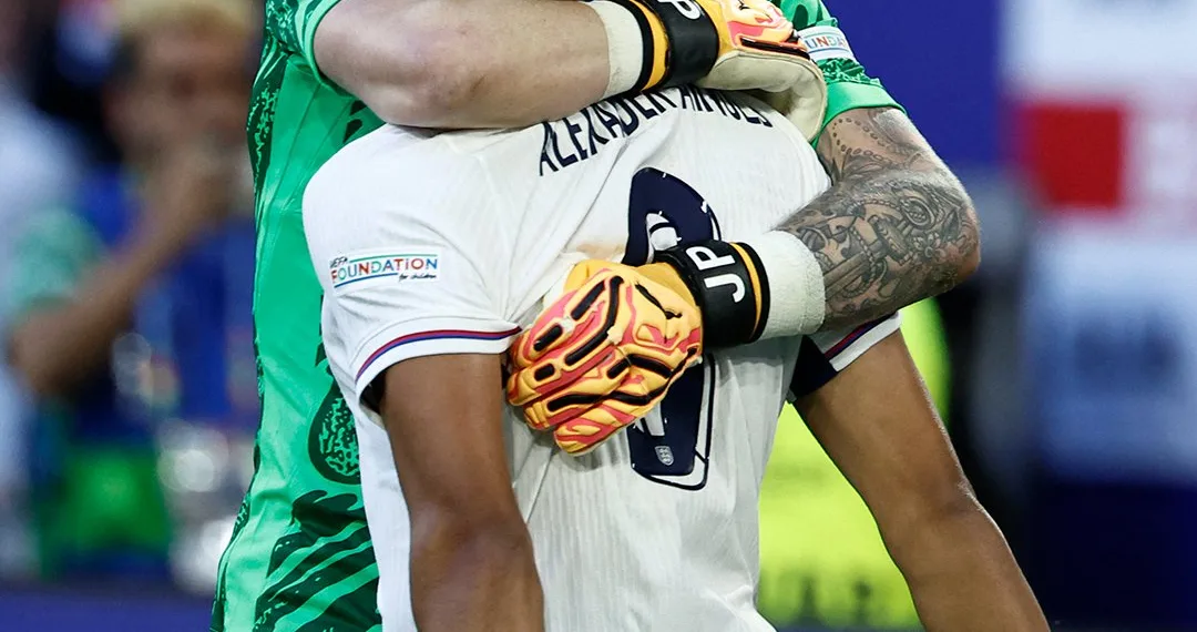 Jordan Pickford Trent Alexander-Arnold England Euro 2024