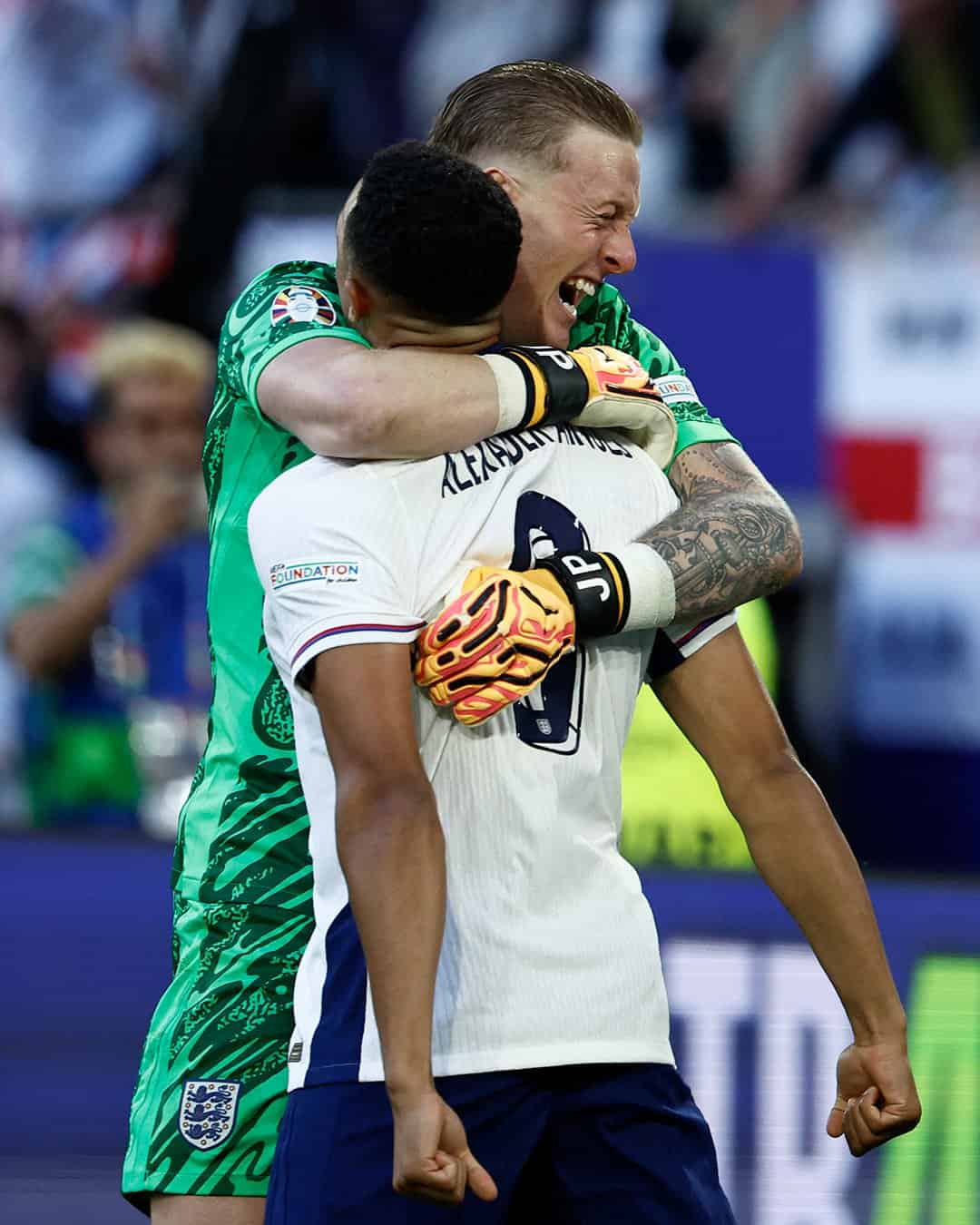 Jordan Pickford Trent Alexander-Arnold England Euro 2024
