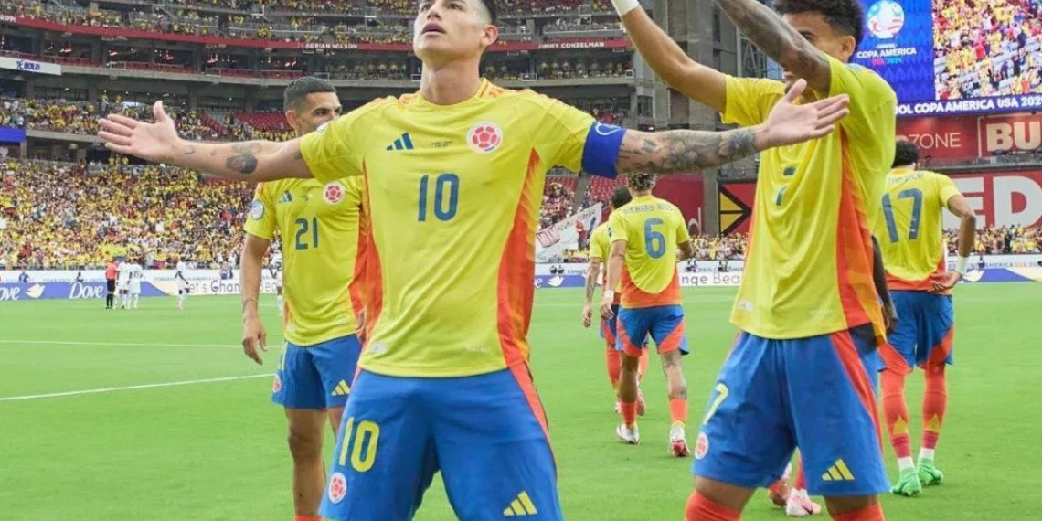James Rodriguez Colombia Copa America 2024
