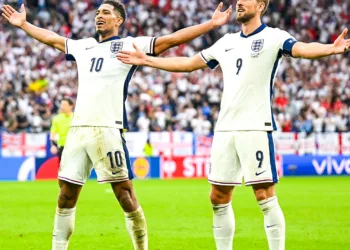 Jude Bellingham Harry Kane England Euro 2024