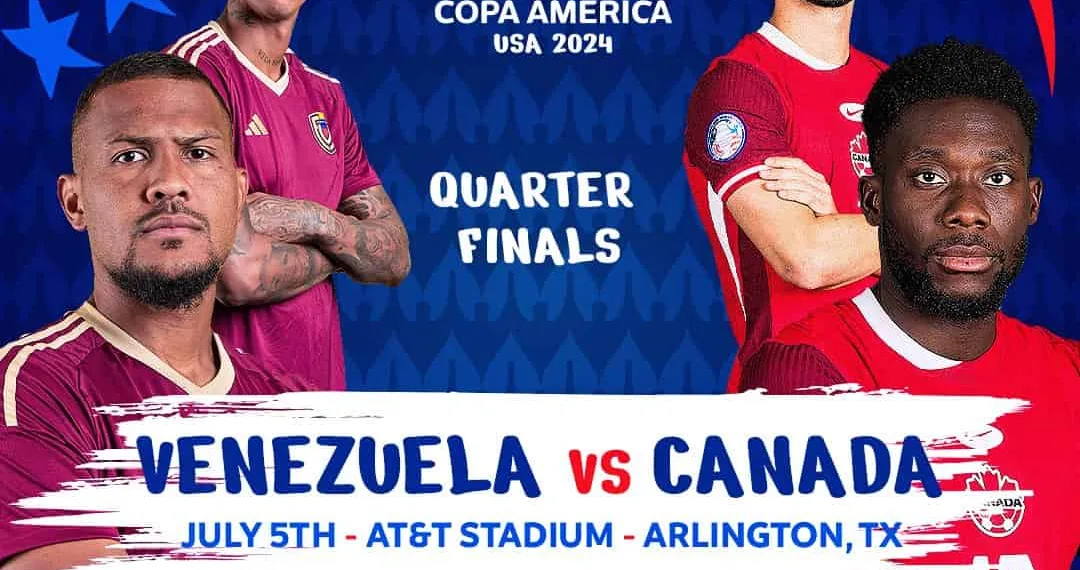 Copa America 2024 Quarter-Final: Venezuela vs Canada – Preview & Prediction | When and Where to Watch the Match LIVE in India?