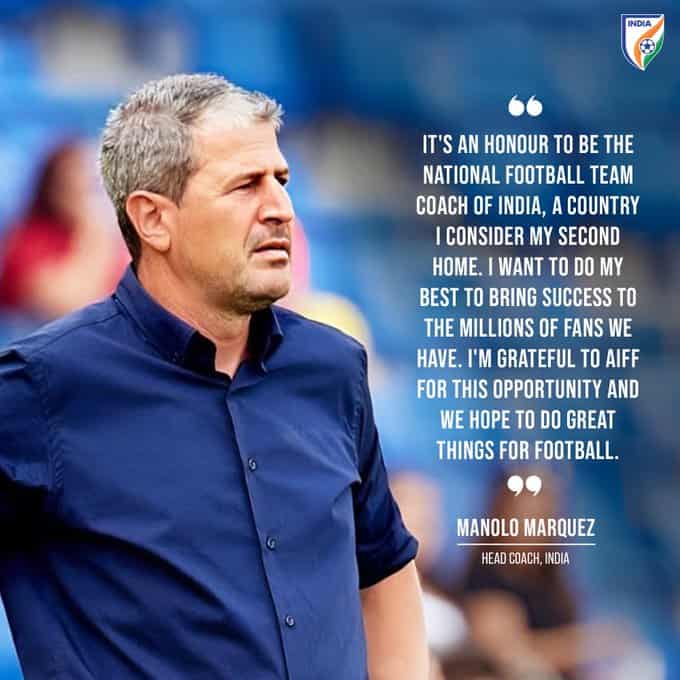 GS72t7 bIAQP3gz Manolo Marquez Appointed Head Coach of Indian Football Team