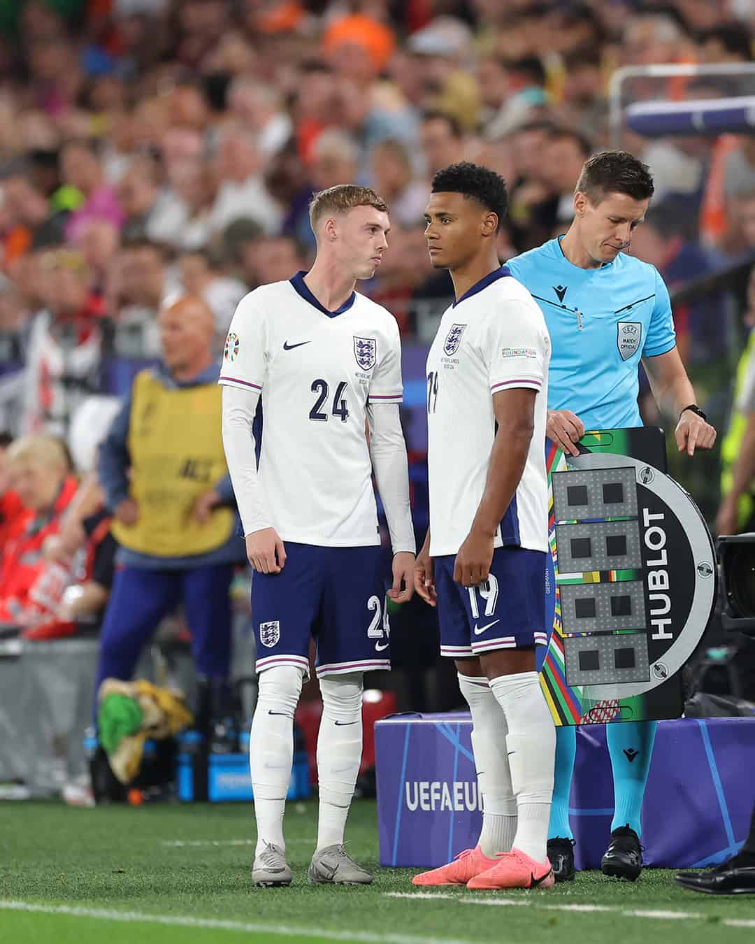 England Euro 2024 Watkins and Palmer