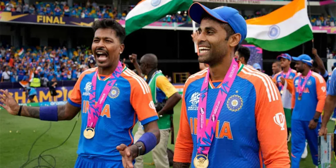 Suryakumar Yadav Set to Take Charge as India's New T20I Captain Over Hardik Pandya