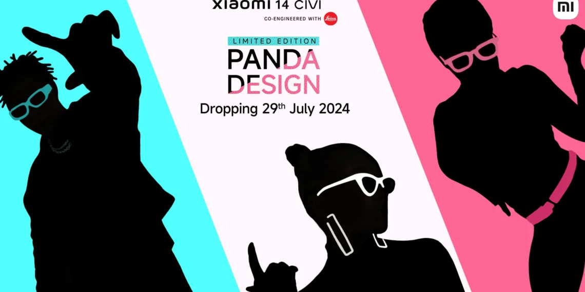 Unveiling the Xiaomi 14 CIVI Limited Edition #PandaDesign: Launching on July 29th!