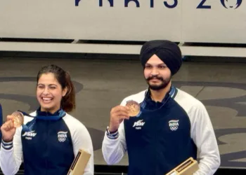 Manu Bhaker - Sarabjot Singh