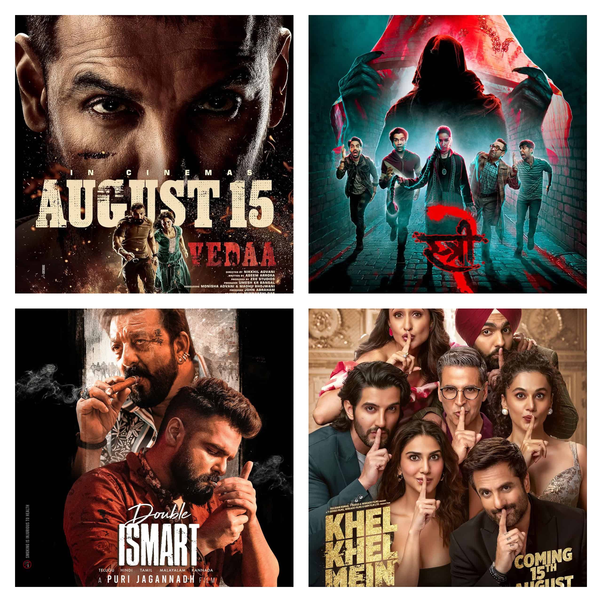 Bollywood Bonanza: Independence Day Box Office Clash With 4 Major Movie Releases
