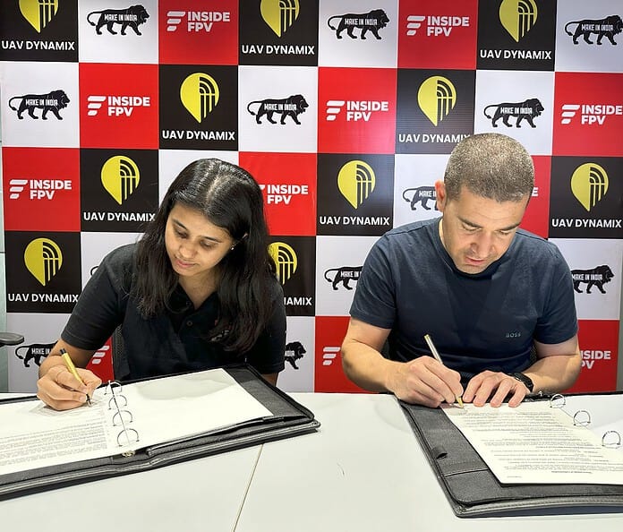 InsideFPV Signs MoU with Israel-based UAV Dynamix (1) InsideFPV Signs Strategic development MoU with Israel-based UAV Dynamix, to Supply 10,000 Drones