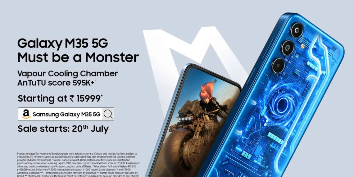 Samsung Galaxy M35 5G launched in India, starts at ₹16,999