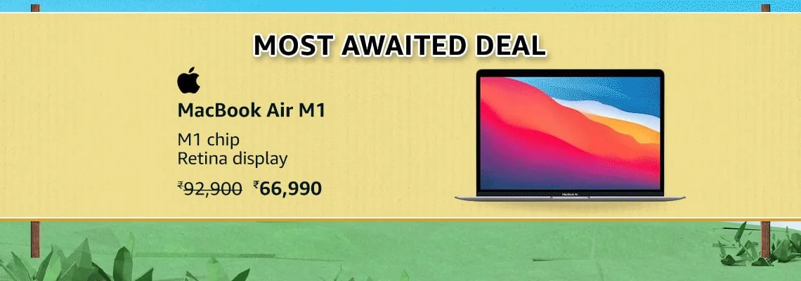 Early Prime Day Deal: Get a MacBook Air M1 for ₹66,990