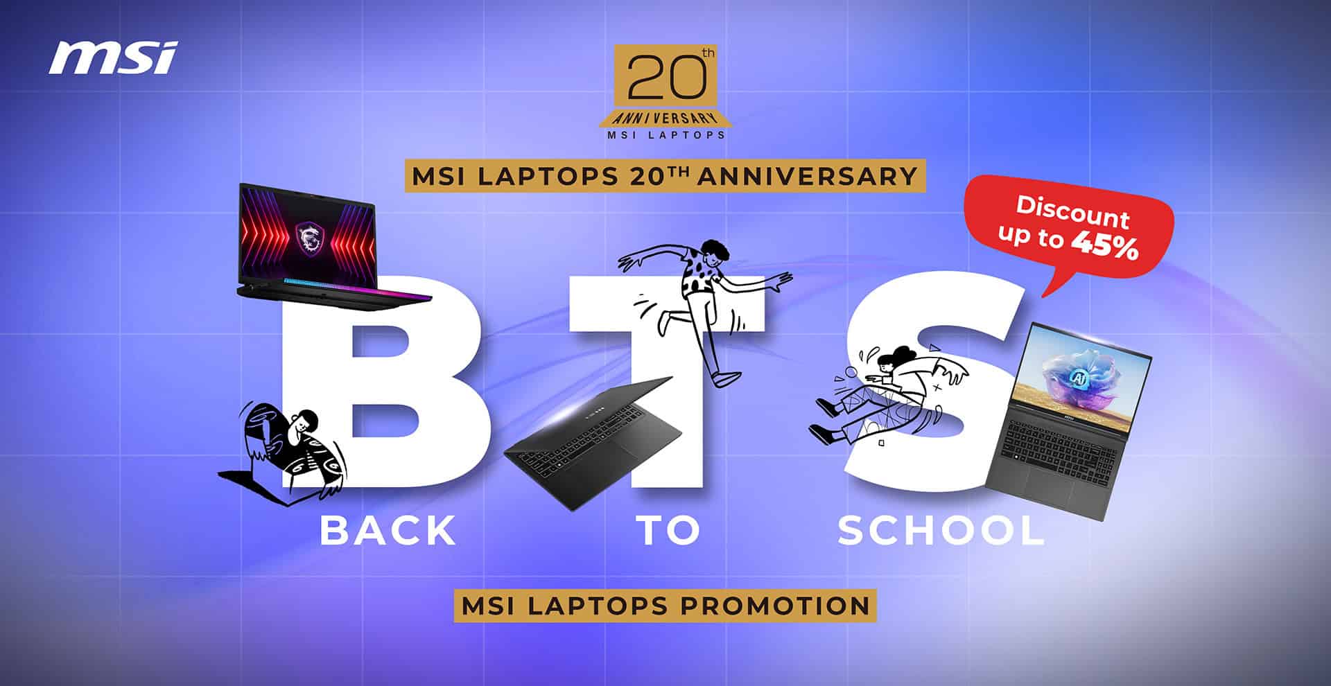 Celebrate the Festive Season Early with MSI's Exciting Back-to-School Offers!