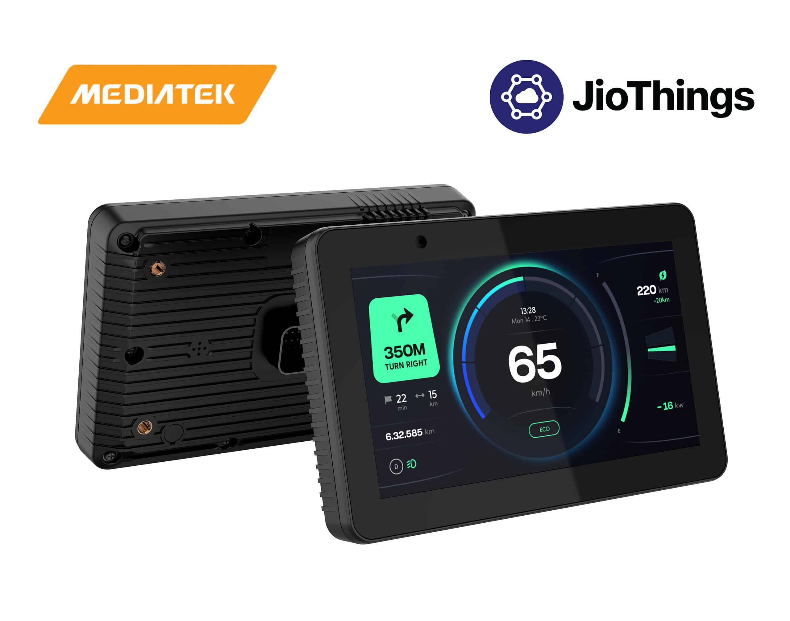 Revolutionizing the 2-Wheeler Market: MediaTek and JioThings Launch "Made in India" Smart Digital Cluster