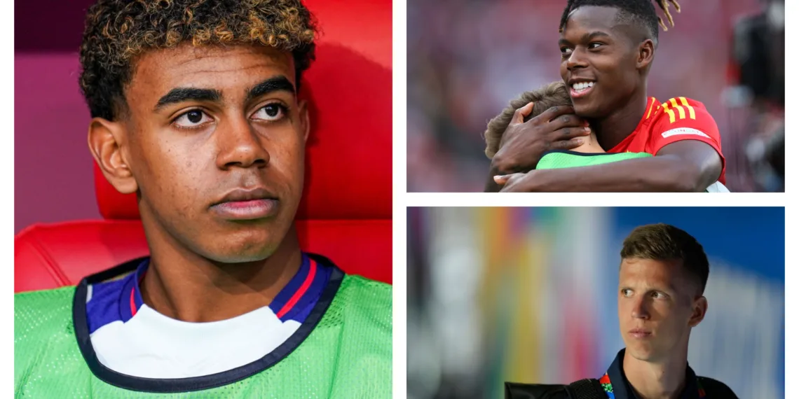 Spain’s Euro 2024 Stars: Dani Olmo, Lamine Yamal, and Nico Williams Shine for La Roja