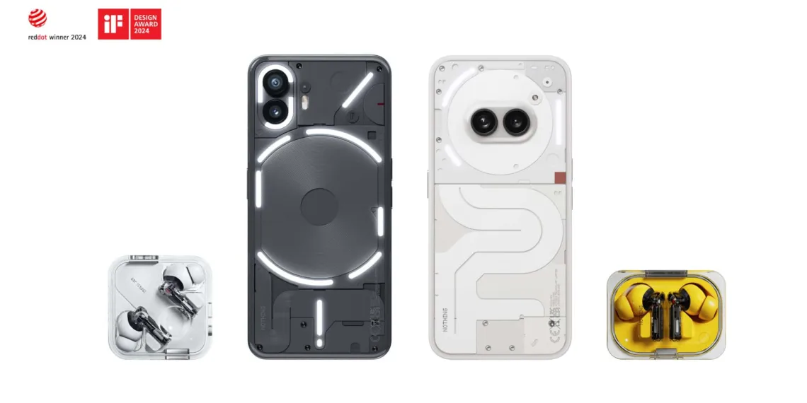 Nothing Tech Company Wins Prestigious Red Dot and iF Design Awards