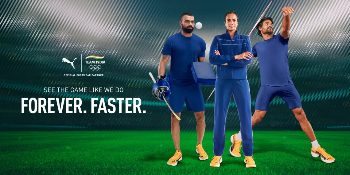 PUMA India Partners with Indian Olympic Association for Paris Olympics and Launches Mega Campaign