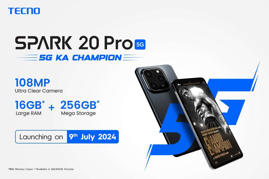 TECNO SPARK 20 Pro 5G launching on 9th July: What You Need to Know