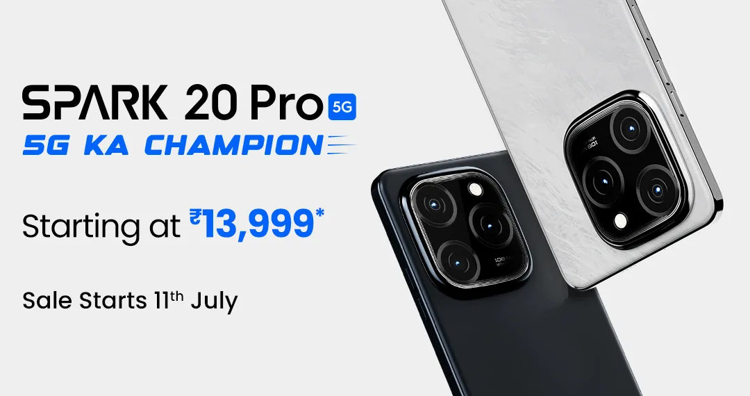 TECNO SPARK 20 Pro 5G: The Ultimate All-Rounder Smartphone is Here