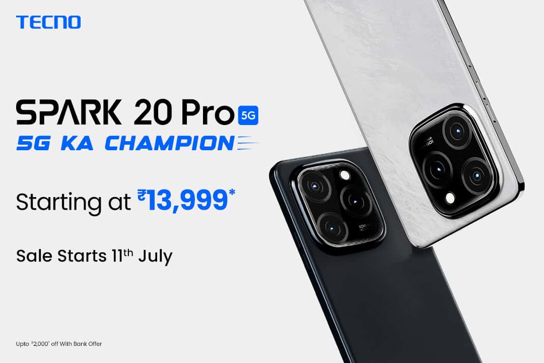 TECNO SPARK 20 Pro 5G: The Ultimate All-Rounder Smartphone is Here