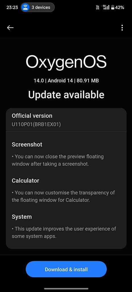 OnePlus 12's New Update