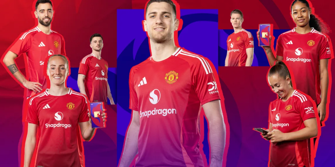 Snapdragon becomes the new Principal Shirt Partner of Manchester United for the 2024/25 season