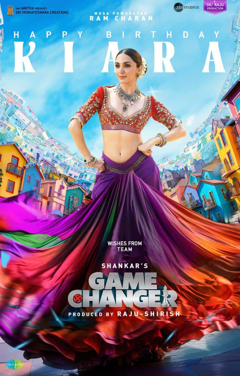 Game Changer: Kiara Advani Shines in New Poster Revealed on Her Birthday