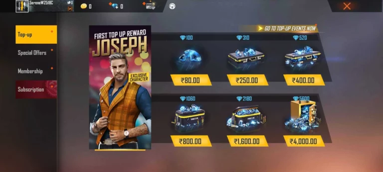 Free Fire 25 Diamonds Top Up: Get Exclusive Updates On the Game