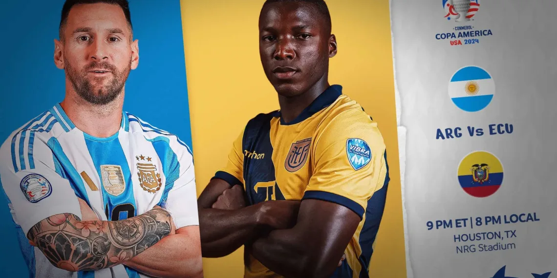 Copa America 2024 Quarterfinal: Argentina vs Ecuador – Preview & Prediction | When and Where to Watch the Match LIVE in India?